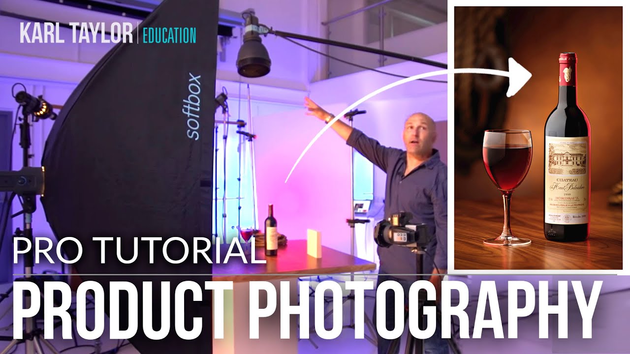 How a Pro Lights a Wine Bottle: Breaking Down Karl Taylor's 6-Light Setup Step by Step