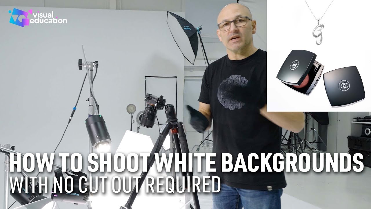 The Elevated Glass Setup That Kills the White Background Cutout Workflow