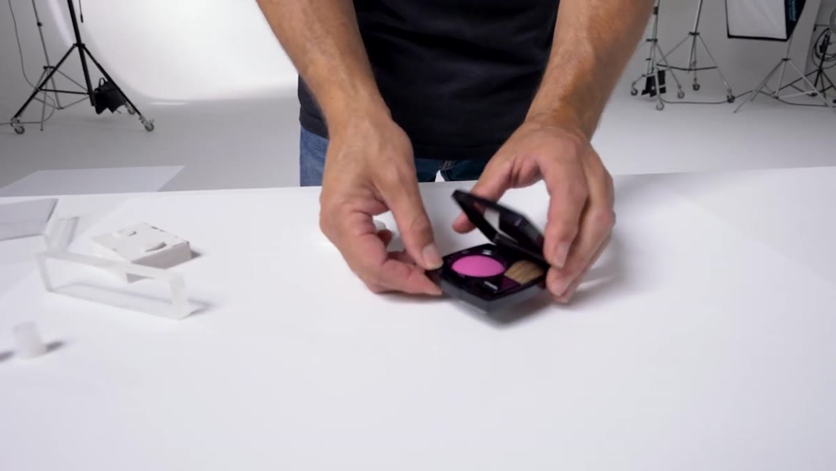 Small block placed under product to lift it from the surface