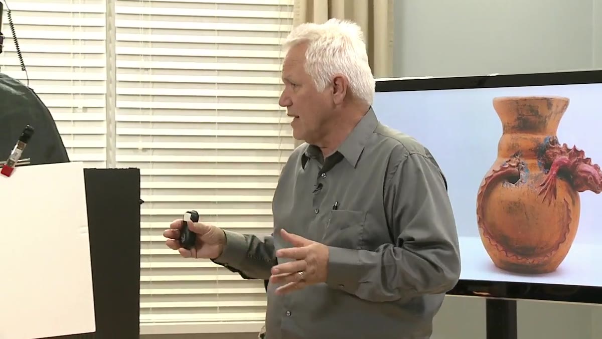 Photographer adjusting light position with confidence and precision