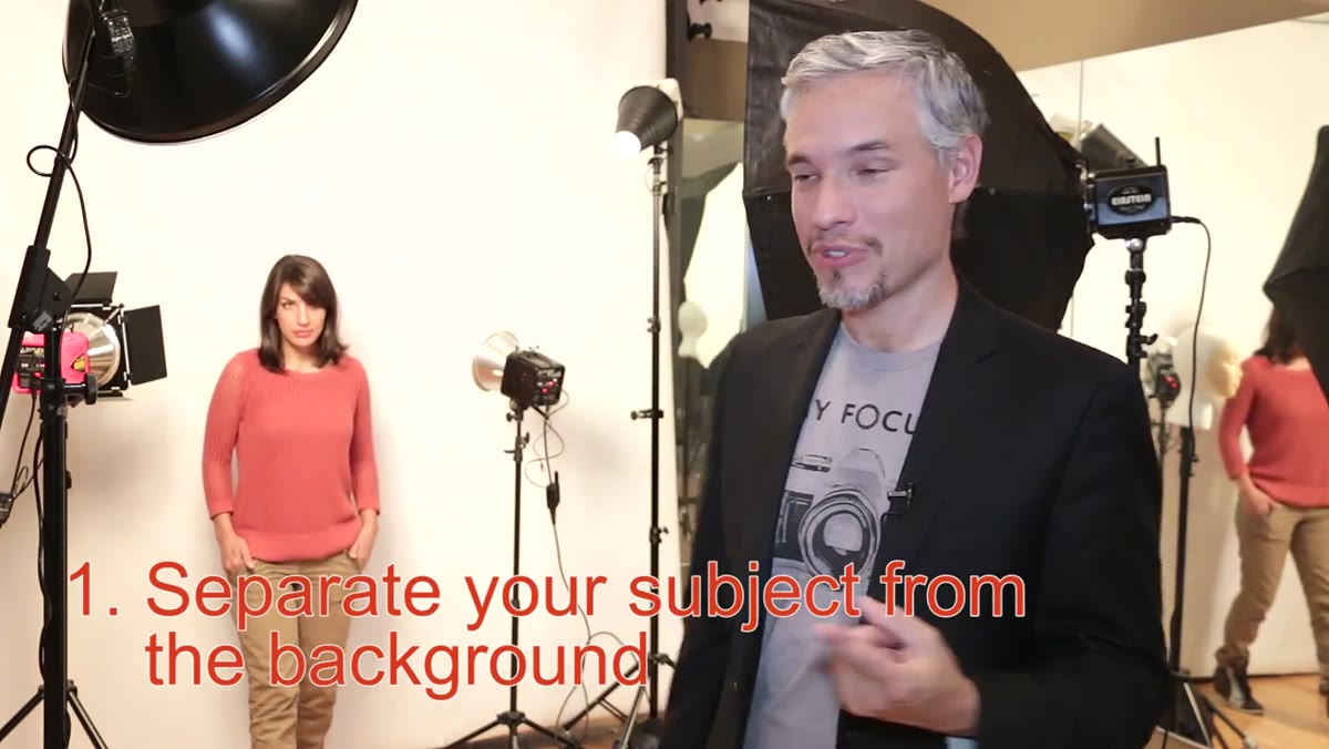 Chelsea moving forward away from the white backdrop